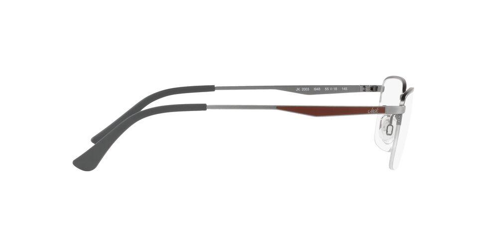 Lentes Ópticos Jack JK2003 Gris Hombre-3