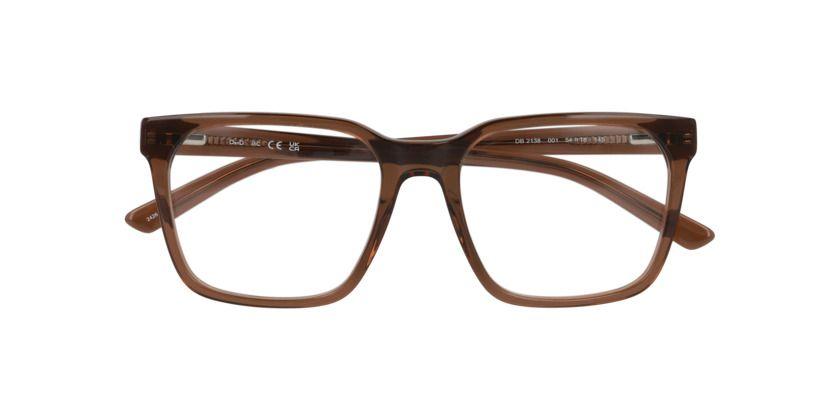 Anteojos Ópticos Dbyd DB2138 Transparent Brown Café Hombre-5