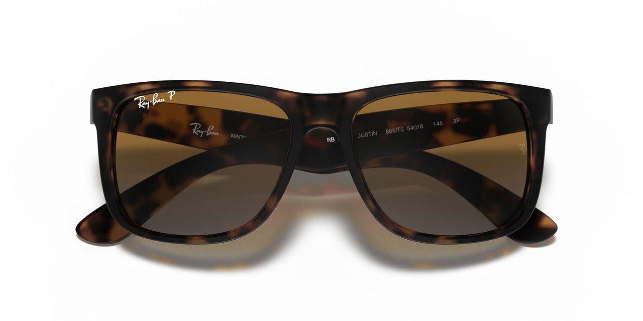 Lentes de Sol Ray-Ban Justin RB4165 Havana-2