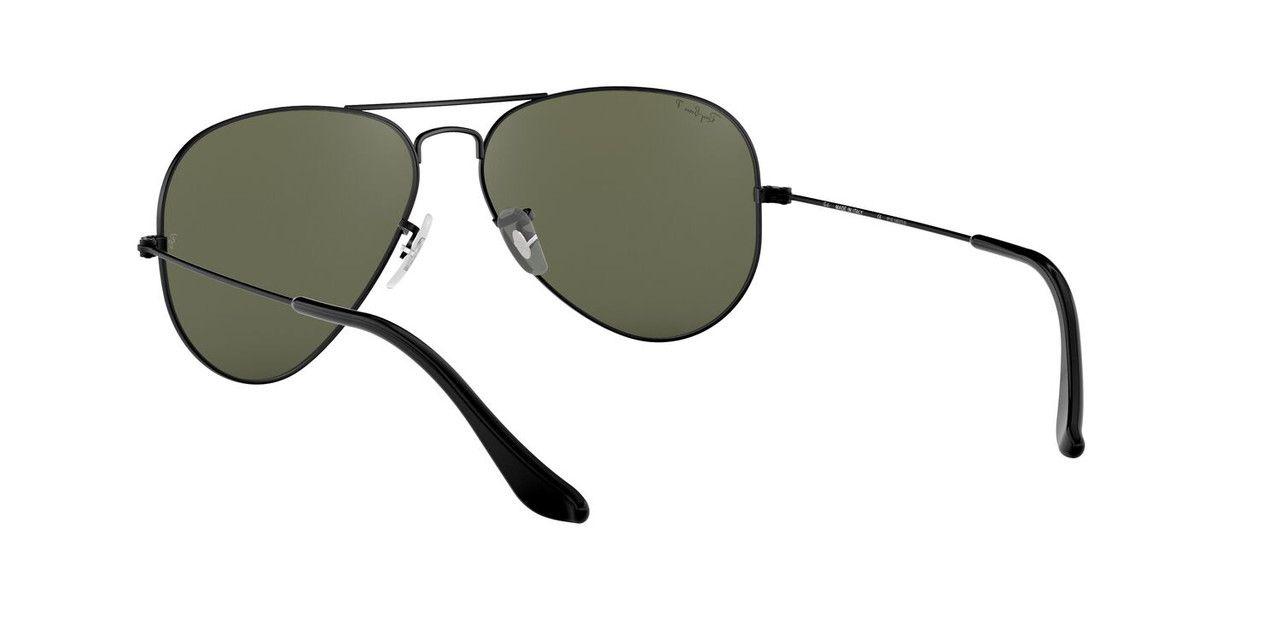 Lentes de Sol Ray-Ban Aviator Large Metal RB3025 Negro-3