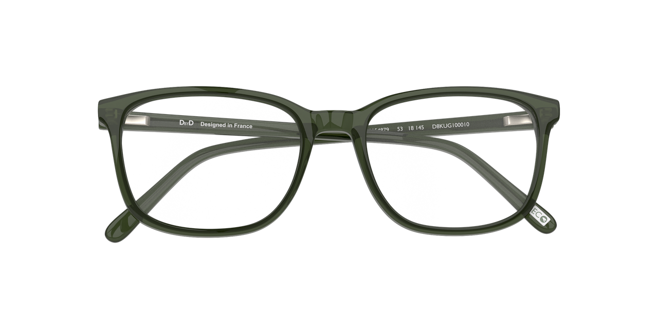 Anteojos Ópticos Dbyd DB2003 Dbku01 Verde Hombre-5