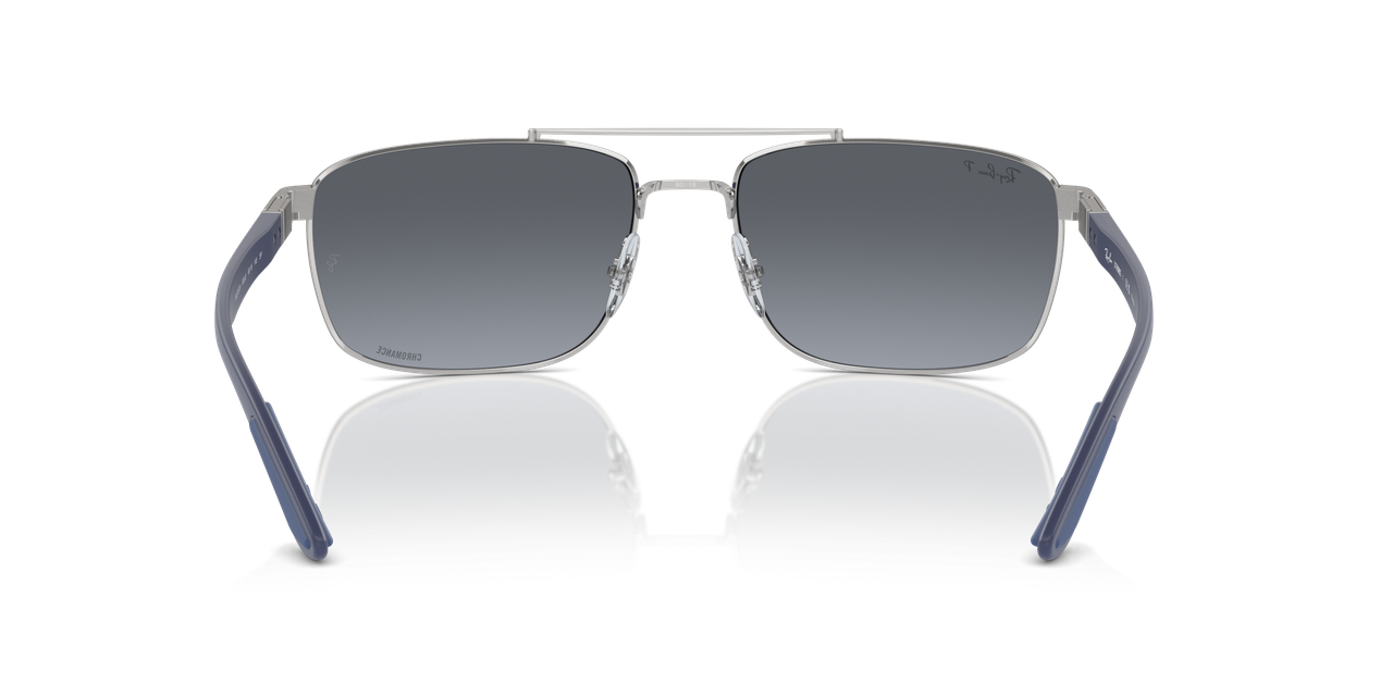 Anteojos De Sol Ray-Ban RB3737CH  Plateado Unisex-3