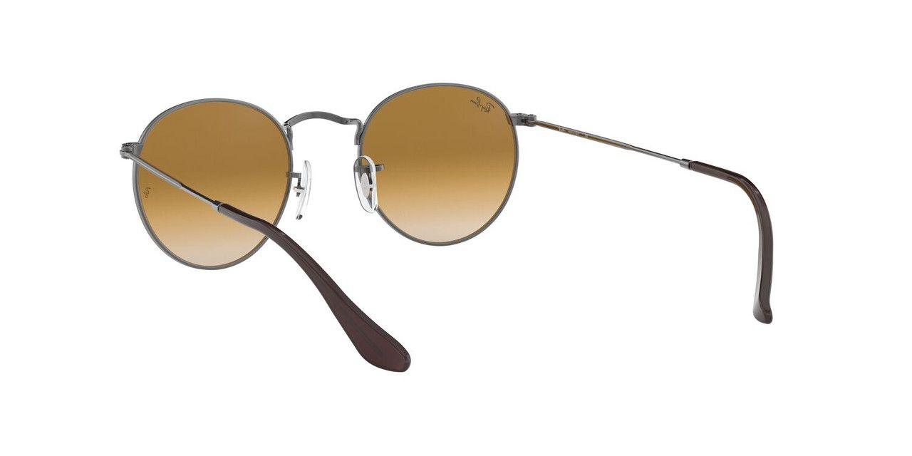 Lentes De Sol Ray-Ban Round Metal RB3447 Gris Hombre-3