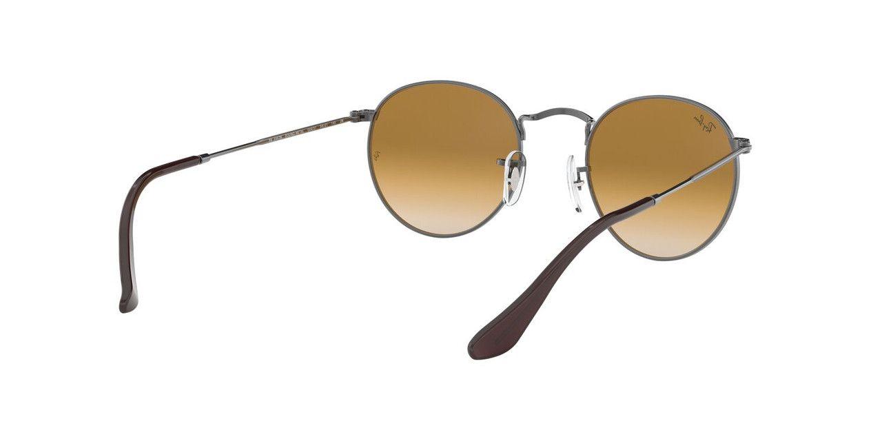 Lentes De Sol Ray-Ban Round Metal RB3447 Gris Hombre-4