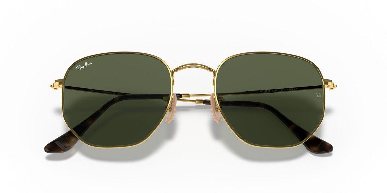 Lentes De Sol Ray-Ban RB3548N Dorado Unisex-2