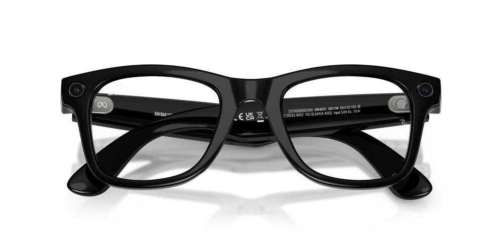 Anteojos con IA Ray-Ban Wayfarer 0RW4012 Negro Transitions-4