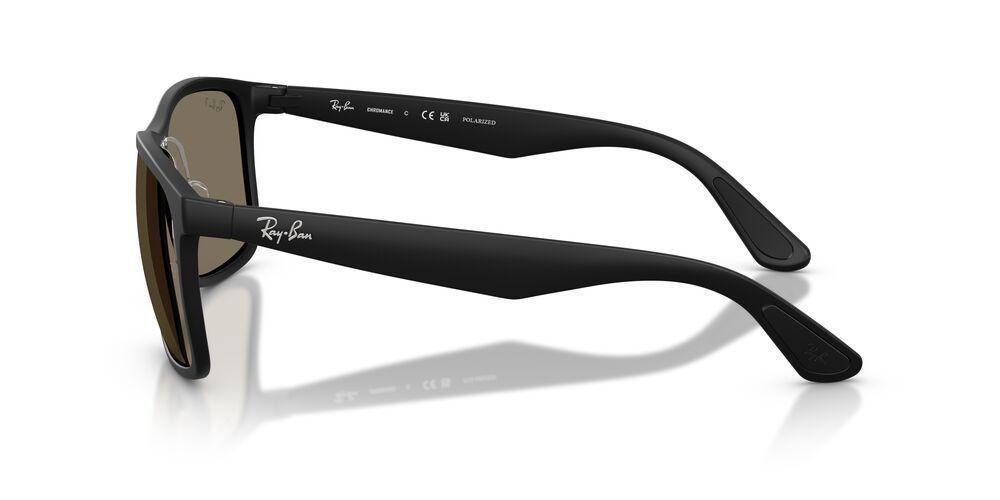 Anteojos De Sol Ray-Ban RB4264 Matte Black Grey Chromance Negro Hombre-2