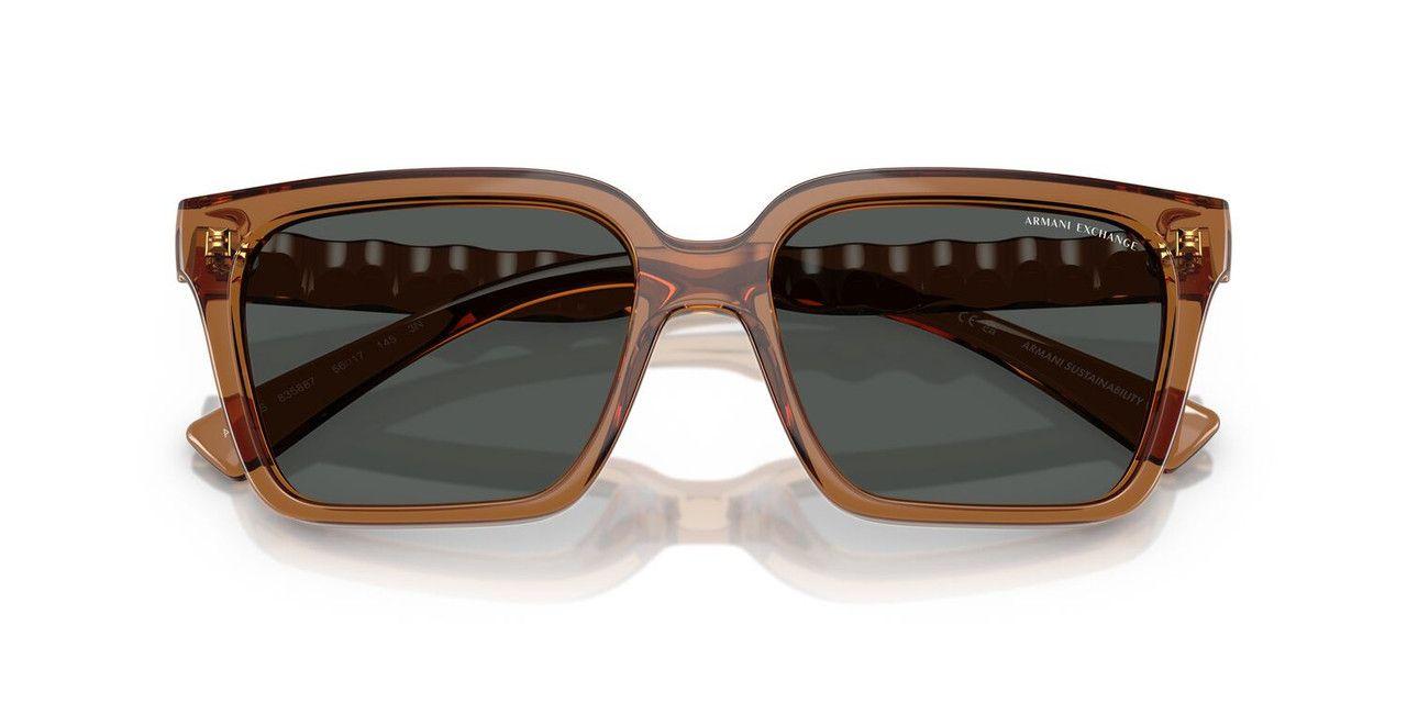 Lentes De Sol Armani Exchange AX4147S  Café Hombre-4