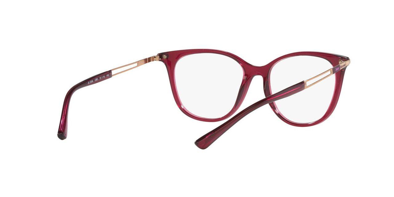 Anteojos Ópticos Jean Monnier J83246  Burdeo Mujer-4