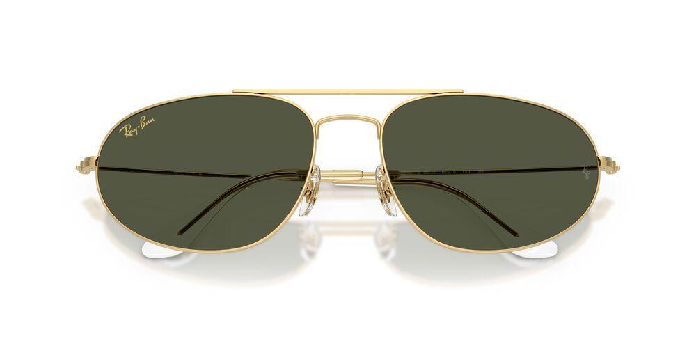 Anteojos De Sol Ray-Ban RB3945 Oro Legend Green Dorado Unisex-4