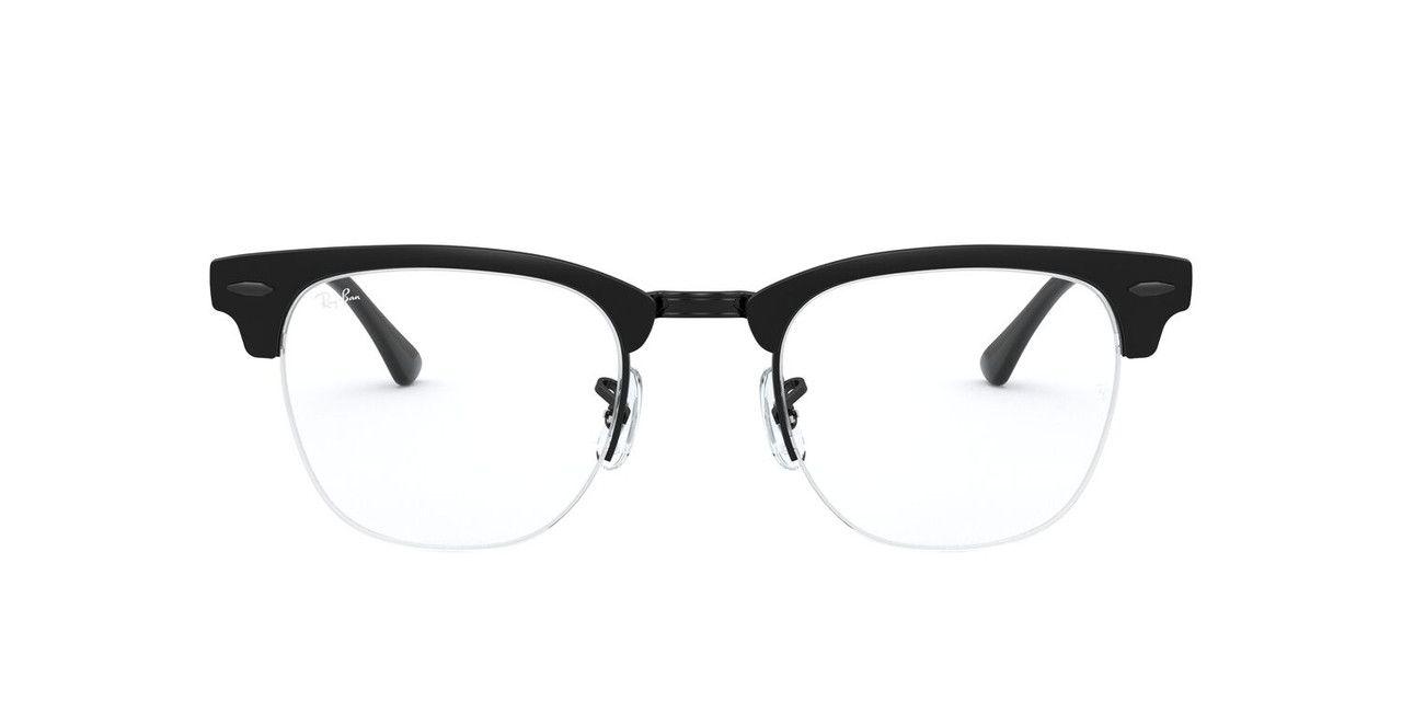 Lentes Ópticos Ray-Ban RX3716VM Clubmaster Metal  Negro Unisex-0