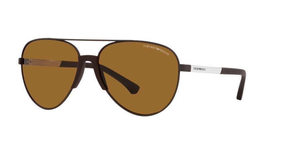 Lentes De Sol Emporio Armani EA2059 Café Hombre-0