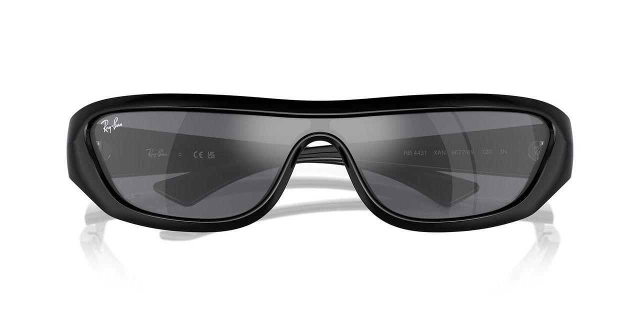 Anteojos De Sol Ray-Ban RB4431 Xan Negro Unisex-4