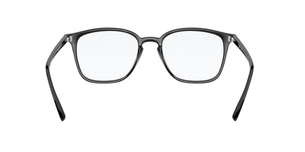 Lentes Ópticos Ray-Ban RX7185 Negro Unisex-6