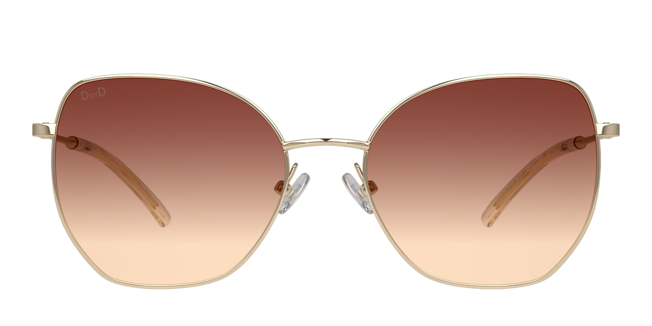Anteojos De Sol Dbyd DB5024 Dbsf7002 Dorado Unisex-0