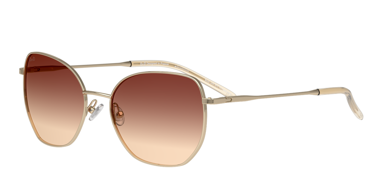 Anteojos De Sol Dbyd DB5024 Dbsf7002 Dorado Unisex-1