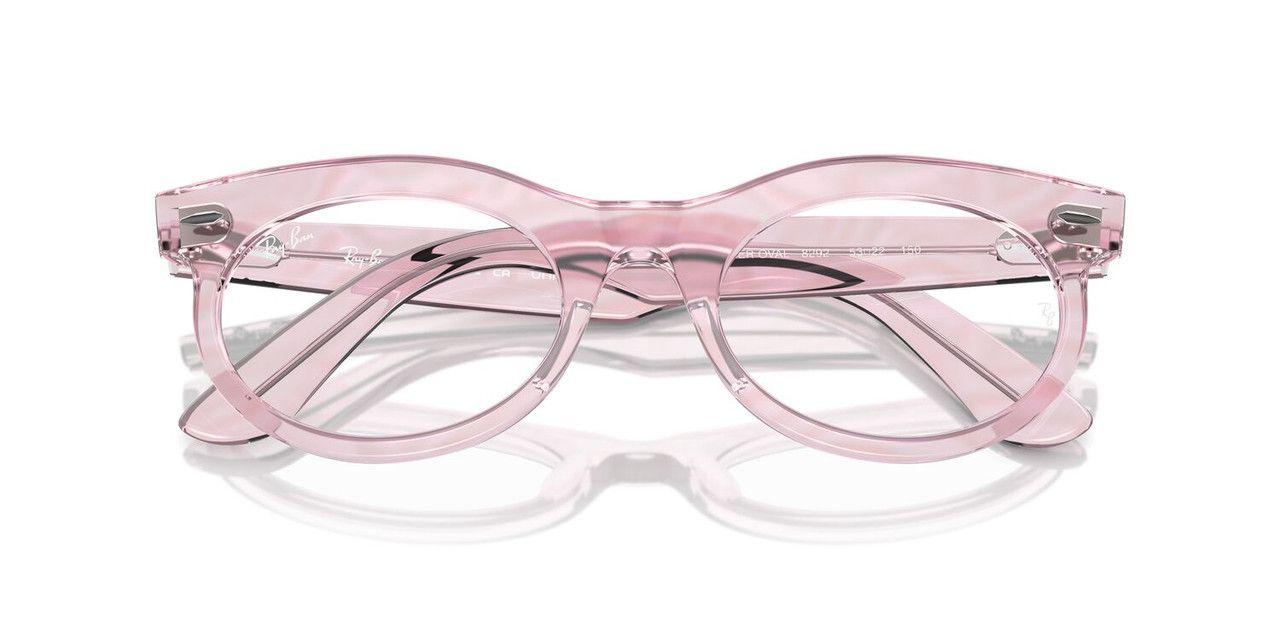 Anteojos Ópticos Ray-Ban RX2242V Wayfarer Oval Violeta Unisex-4
