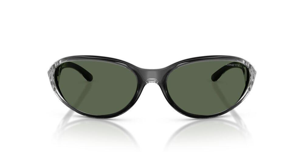 Anteojos De Sol Arnette Raven Flashcoat Grey Dark Green 0AN4368 Gris Hombre-0