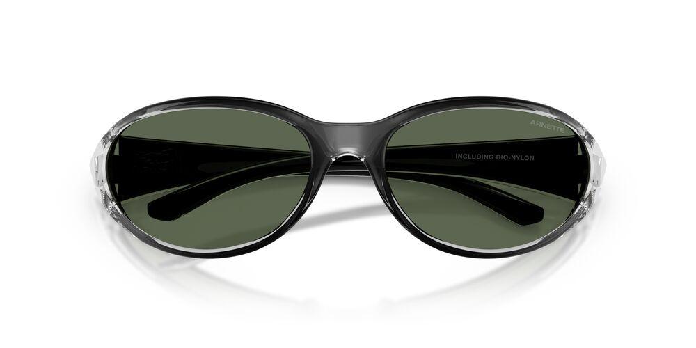 Anteojos De Sol Arnette Raven Flashcoat Grey Dark Green 0AN4368 Gris Hombre-4