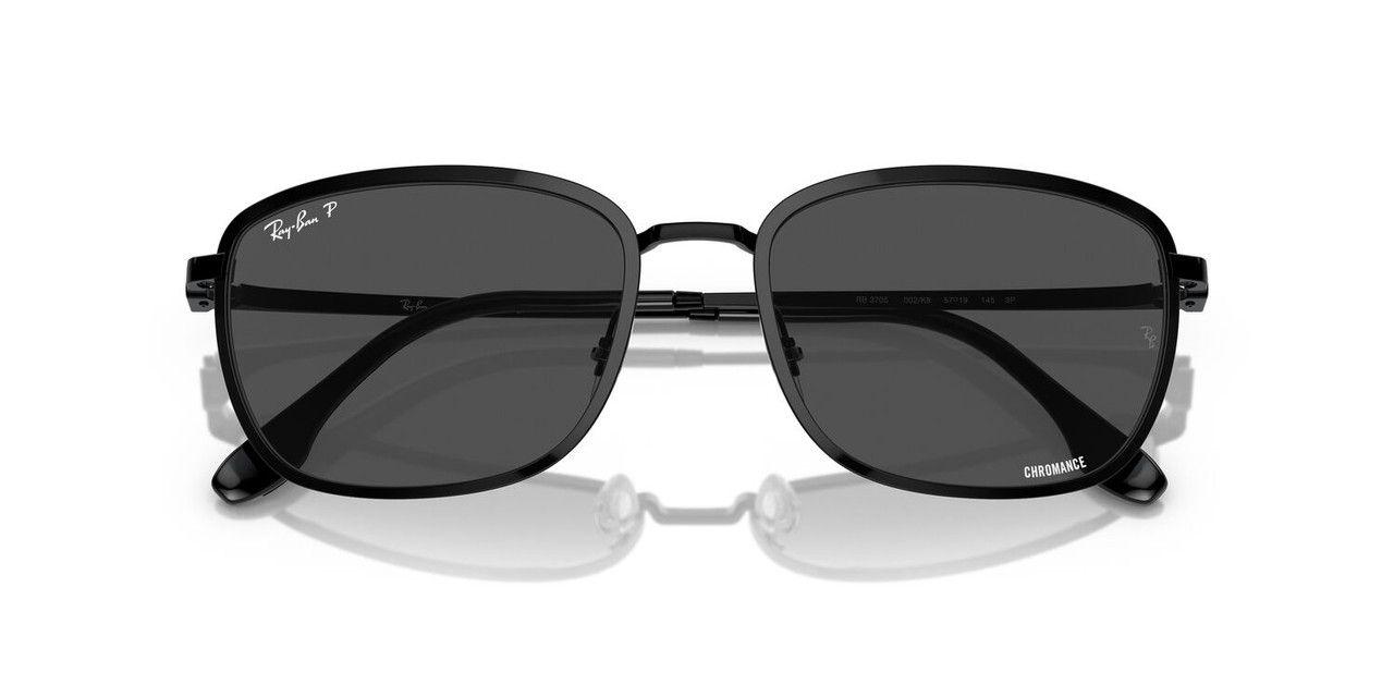 Anteojos De Sol Ray-Ban RB3705  Negro Unisex-4