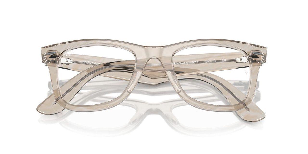 Anteojos Ópticos Ray-Ban RX4340V Wayfarer Ease Gris Unisex-4