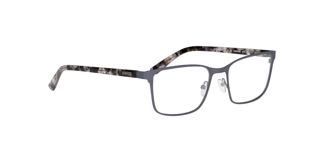 Anteojos Ópticos Unofficial UO1007 Unom0182 Gris Hombre-2