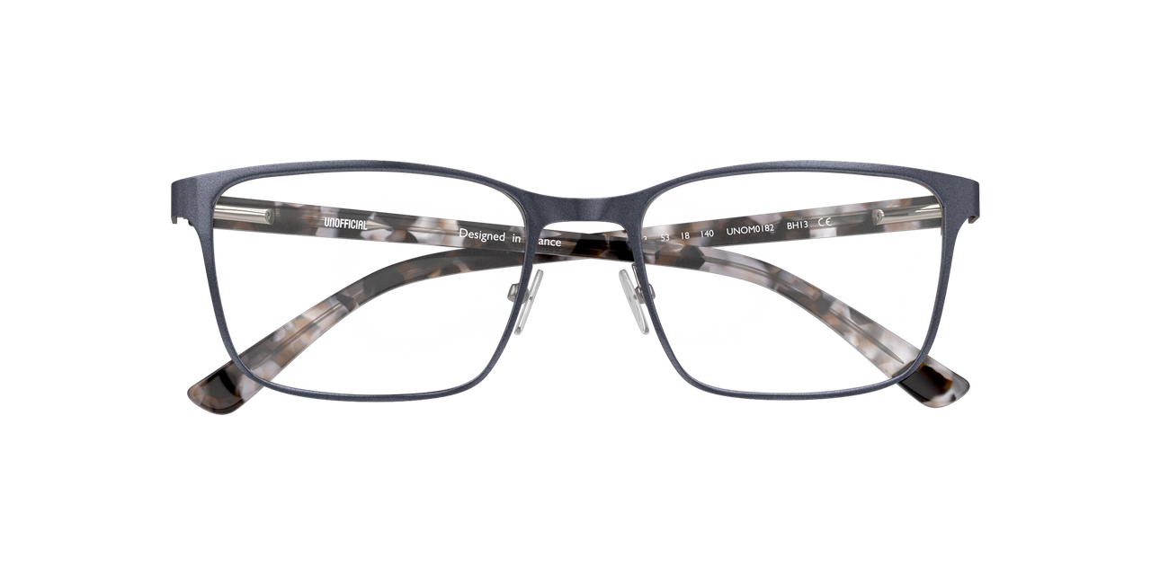 Anteojos Ópticos Unofficial UO1007 Unom0182 Gris Hombre-5