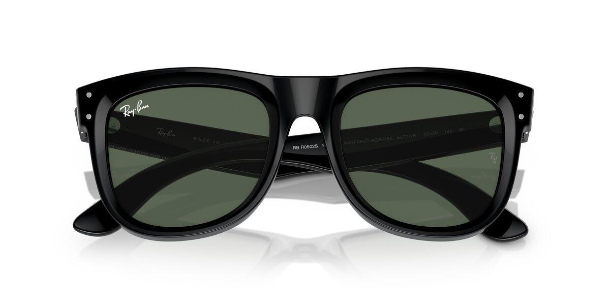 Lentes De Sol Ray-Ban RBR0502S Wayfarer Reverse Negro Unisex-4