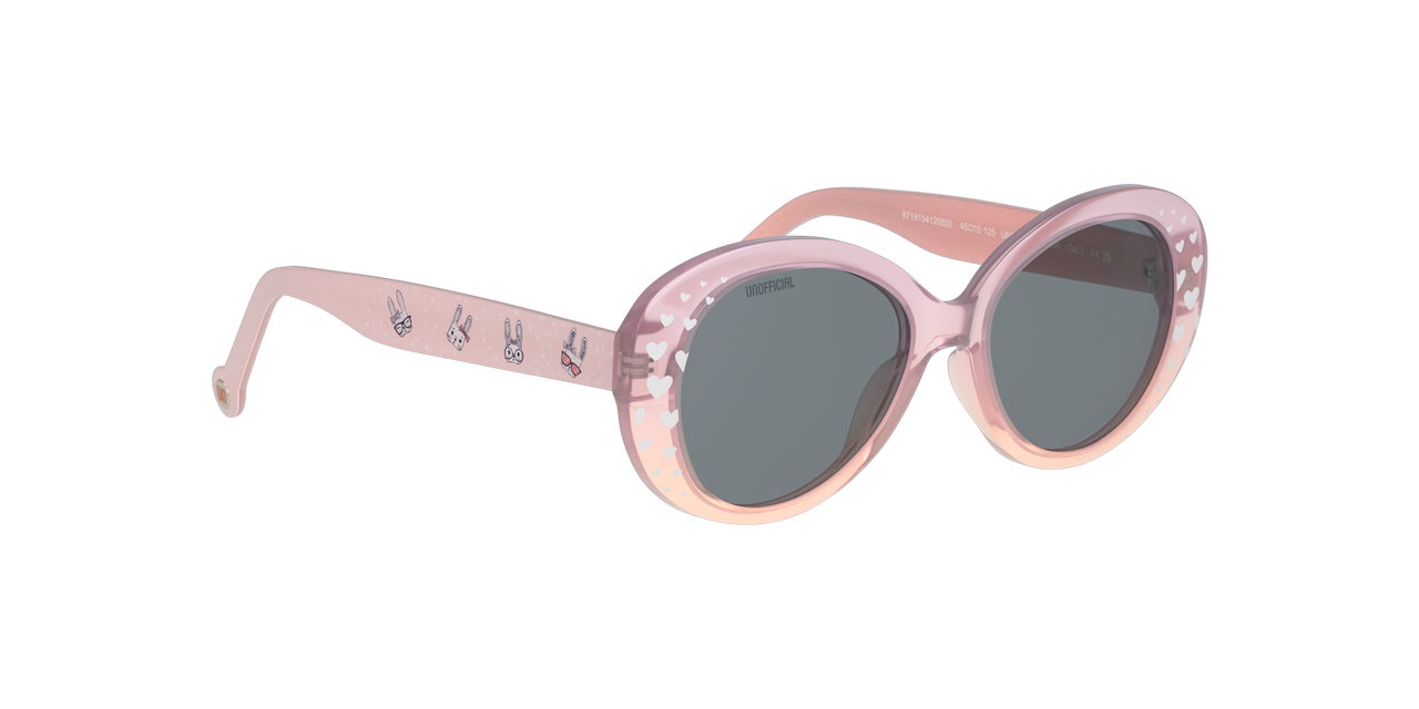 Anteojos De Sol Unofficial Junior 0UJ6027 Unsk0037 Violet Pink Grey Unisex-3