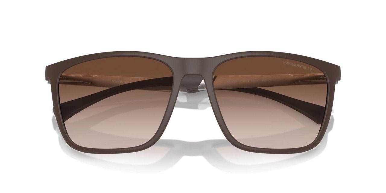 Anteojos De Sol Emporio Armani EA4150  Café Hombre-3