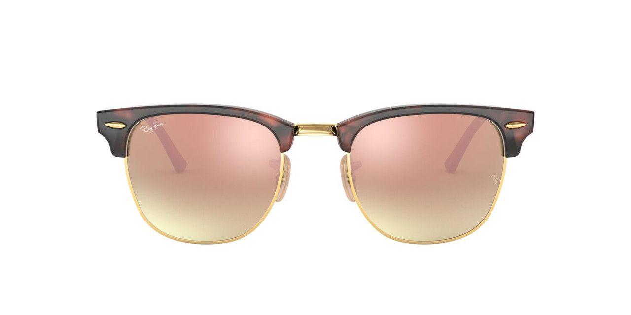 Lentes De Sol Ray-Ban RB3016 Clubmaster Havana Unisex-0