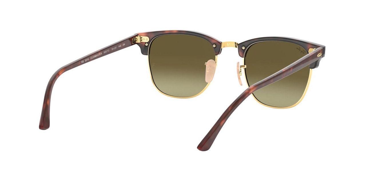 Lentes De Sol Ray-Ban RB3016 Clubmaster Havana Unisex-4