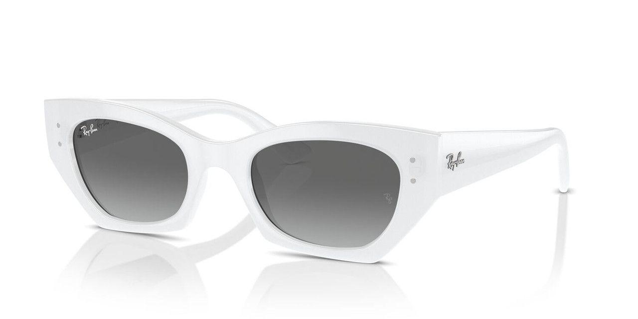Anteojos De Sol Ray-Ban RB4430 Zena Blanco Unisex-7