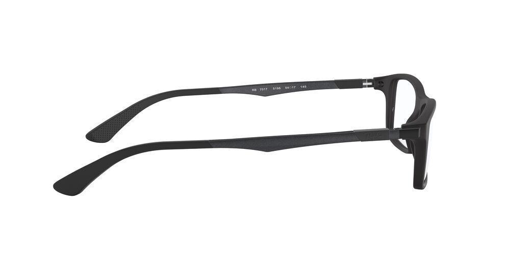 Lentes Ópticos Ray-Ban RX7017 Negro Unisex-3
