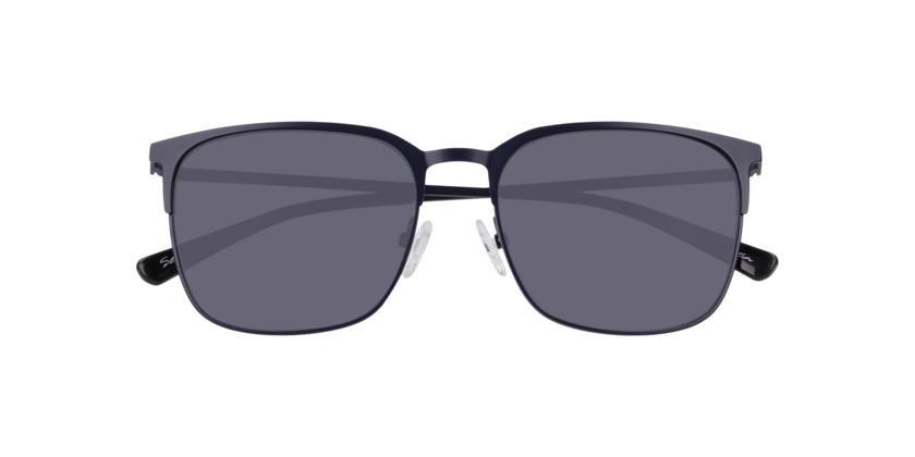 Anteojos De Sol Seen NE5040 Satin Navy Blue Dark Grey Azul Unisex-4