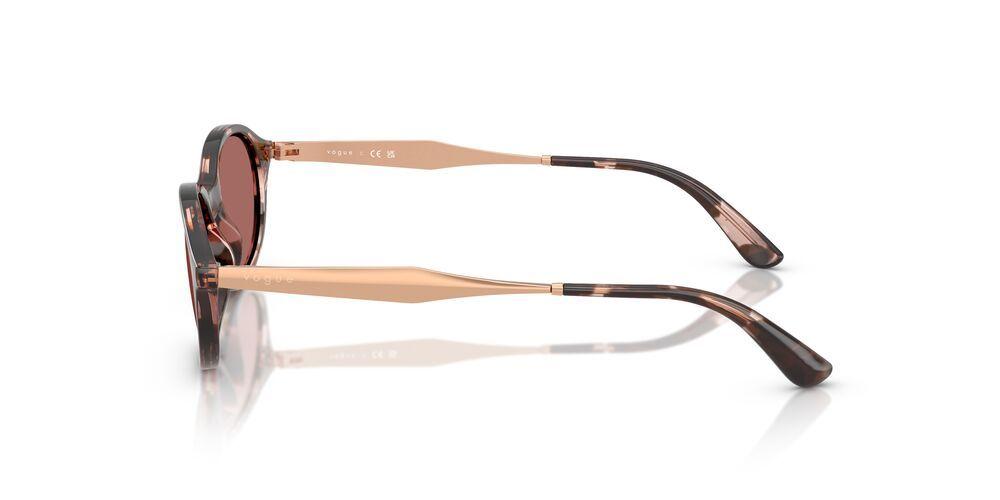 Anteojos De Sol Vogue VO5625S Rose Havana Dark Violet Havana Mujer-2