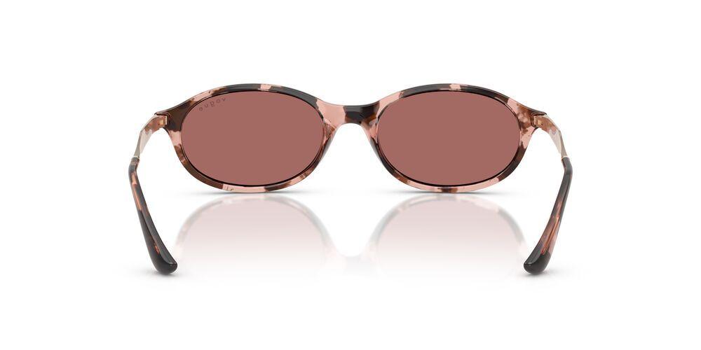 Anteojos De Sol Vogue VO5625S Rose Havana Dark Violet Havana Mujer-3