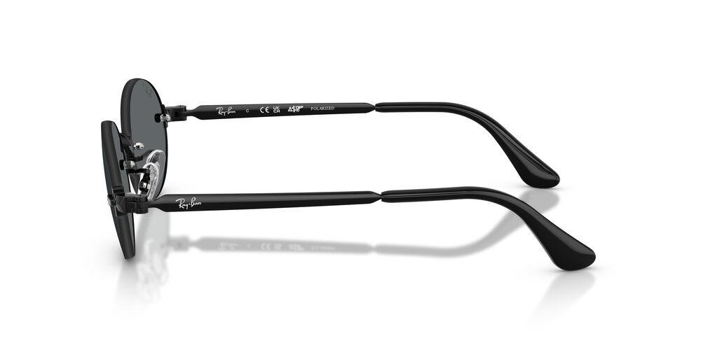 Anteojos De Sol Ray-Ban Black Dark Grey Polar 0RB3929 Negro Unisex-2