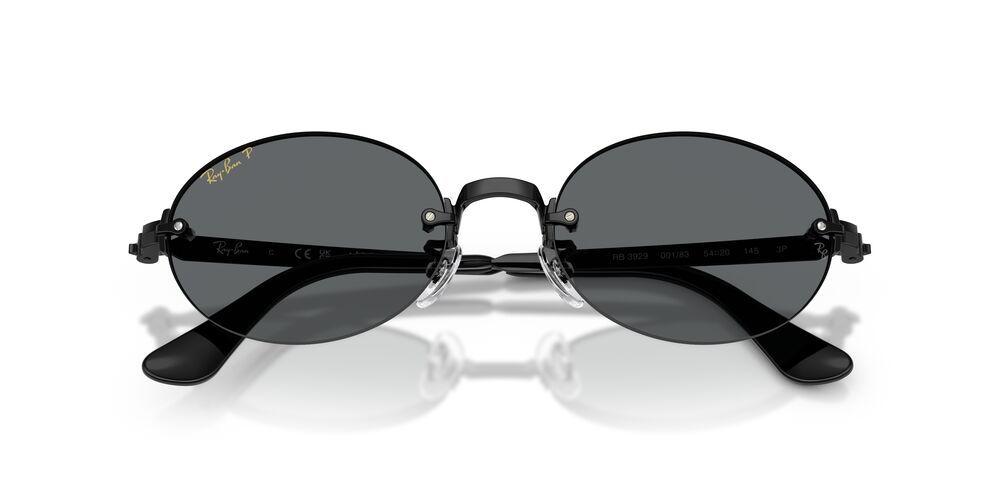 Anteojos De Sol Ray-Ban Black Dark Grey Polar 0RB3929 Negro Unisex-4