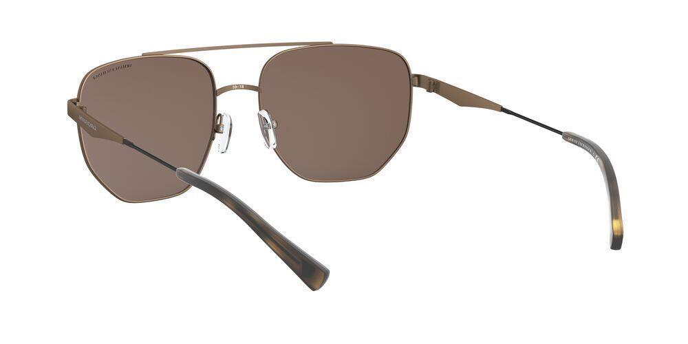 Lentes De Sol Armani Exchange AX2033 Café Hombre-3