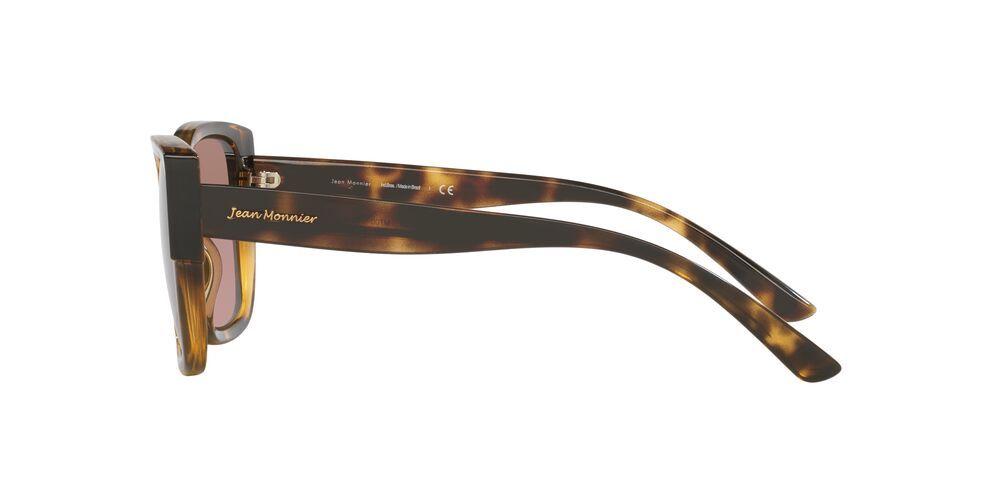 Anteojos De Sol Jean Monnier 0J84168 Light Havana Pink Gradient Brown Mujer-2