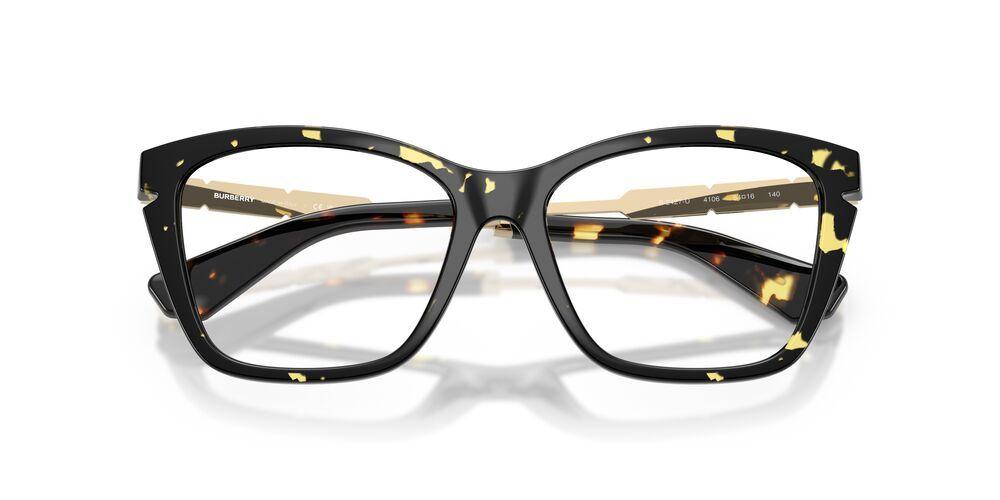 Lentes Ópticos Burberry Yellow Havana BE2427U Sin Color Mujer-4
