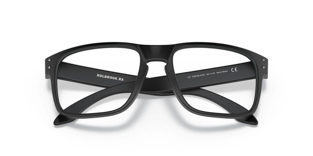 Anteojos Ópticos Oakley OX8156 Holbrook Rx Negro Hombre-2