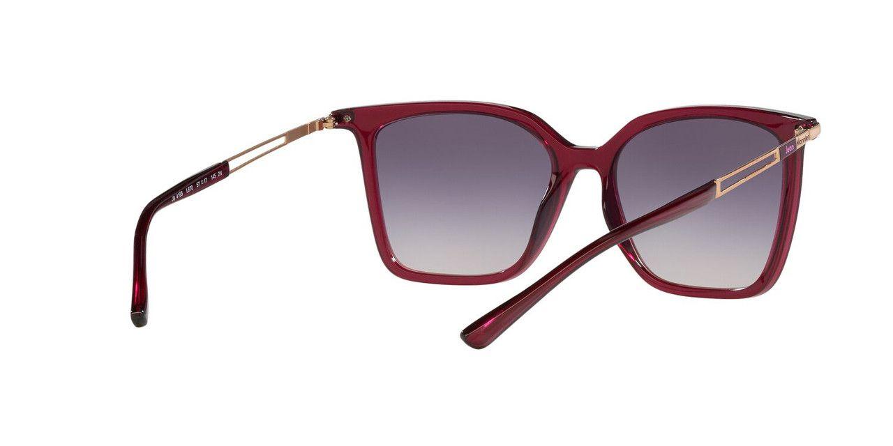 Anteojos De Sol Jean Monnier J84165  Burdeo Mujer-4
