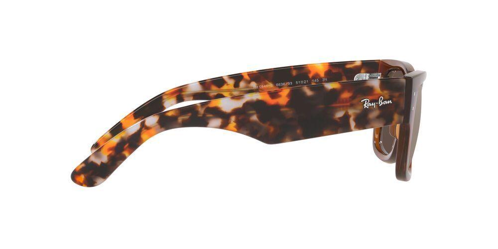 Lentes De Sol Ray-Ban Mega Wayfarer RB0840S Café Unisex-3