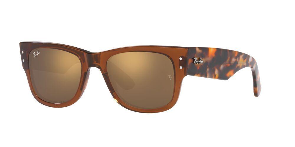 Lentes De Sol Ray-Ban Mega Wayfarer RB0840S Café Unisex-1