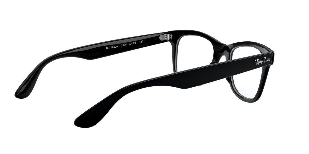 Lentes Ópticos Ray-Ban  RX4640V Negro Unisex-5