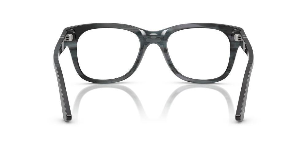 Anteojos Ópticos Persol PO3372V Striped Grey Gris Unisex-3