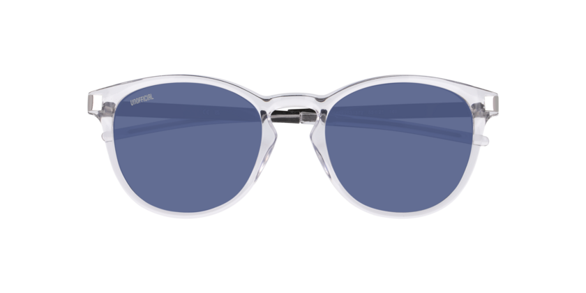 Anteojos De Sol Unofficial UO6027 Unsm0064P Cristal Clear Solid Blue Azul Unisex-4