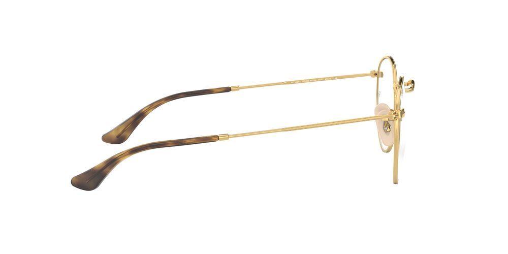 Lentes Ópticos Ray-Ban RX3447V Dorado Unisex-3